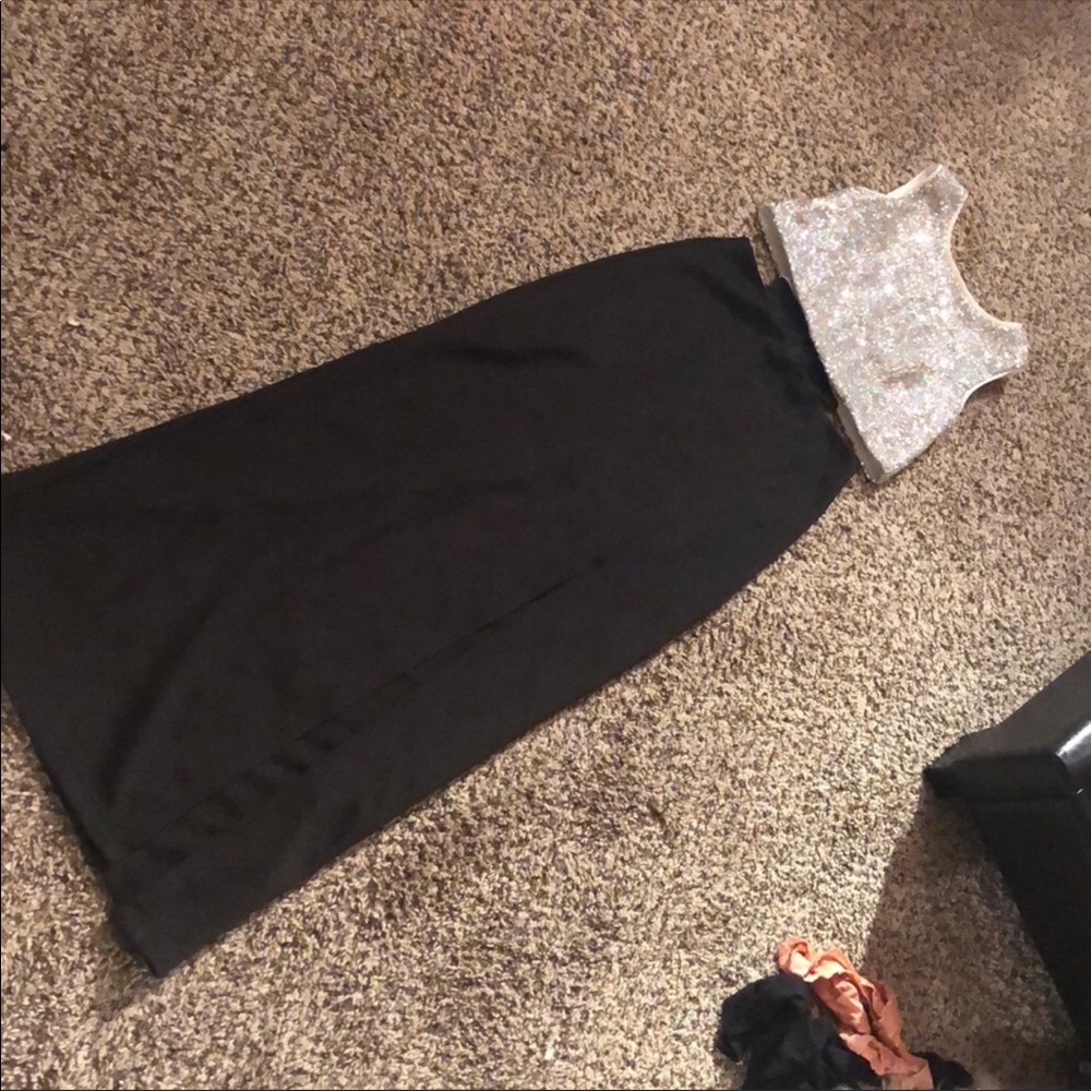 Long fancy dress